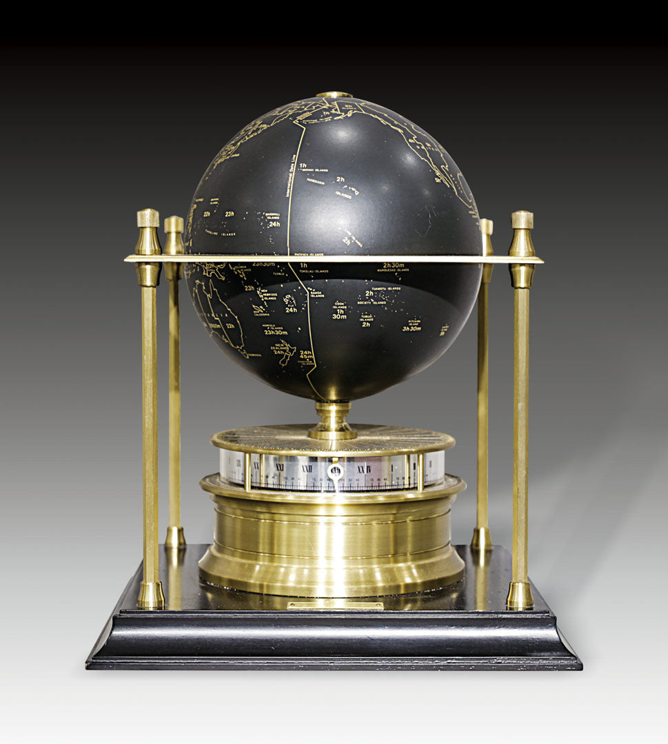 英国24K勾勒功能性精密地球仪