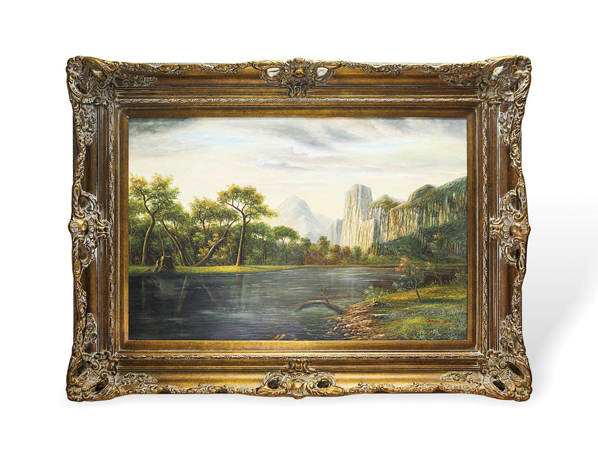 英国Samuel 风景油画