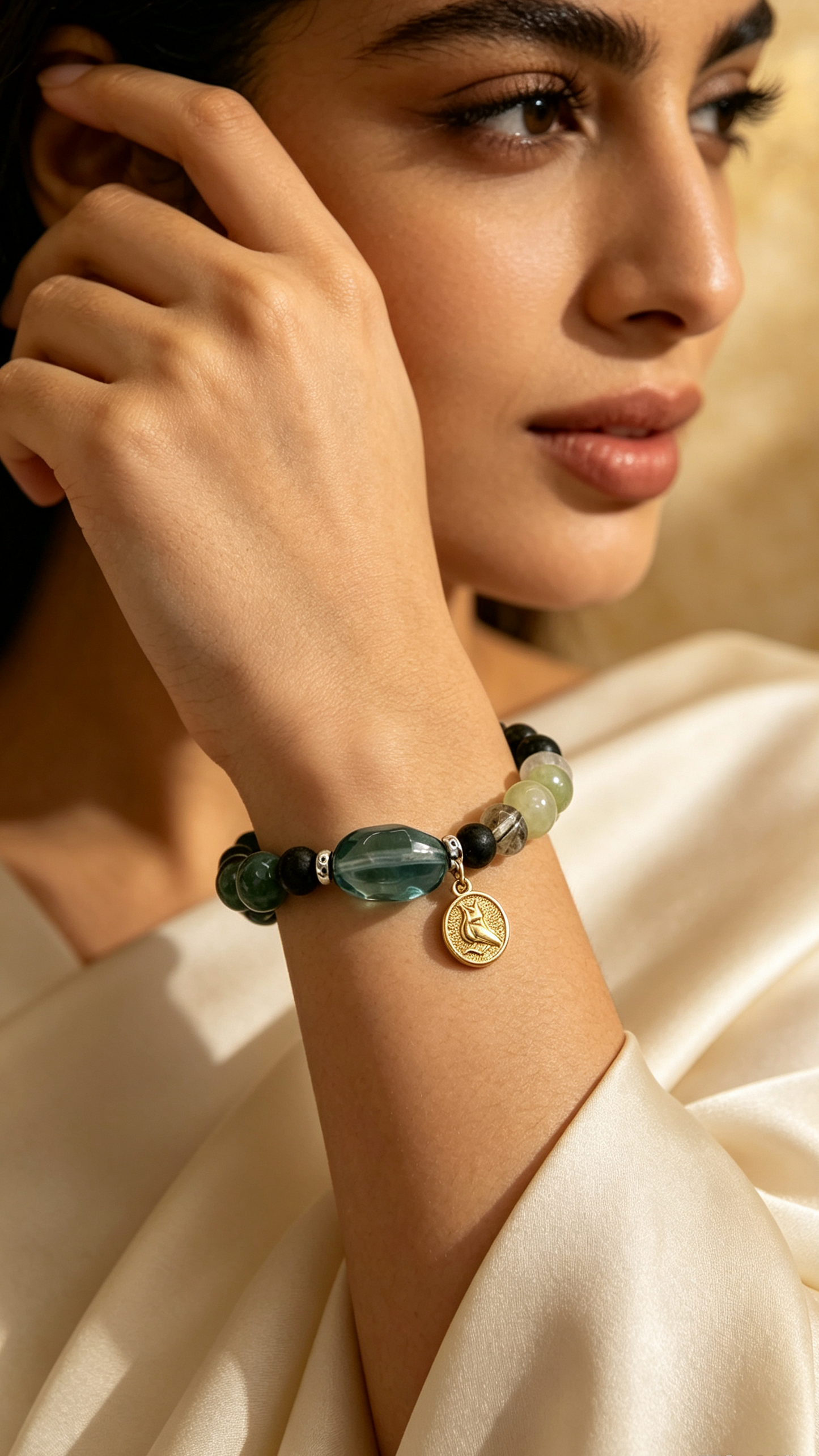 HANT Wood‑Energy Bracelet